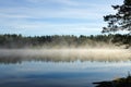 Early morning lake view, Finland Royalty Free Stock Photo