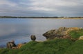 Early morning landscape, four mile bridge, Anglesey Royalty Free Stock Photo