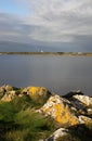 Early morning landscape, four mile bridge, Anglesey Royalty Free Stock Photo