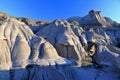 Sunrise in Badlands Landscape of Dinosaur Provincial Park along the Red Deer River, Alberta, Canada Royalty Free Stock Photo