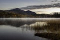 Early morning light on Connery Pond Adirondacks New York Royalty Free Stock Photo