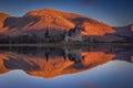 Sunrise at Kilchurn Castle, Loch Awe, Scotland Royalty Free Stock Photo