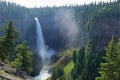 Wells Gray Provincial Park, Cariboo Mountains, Early Morning Light at Helmcken Falls and Myrtle River Canyon, BC, Canada Royalty Free Stock Photo