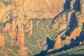 Early morning light on the red rocks of Sedona, Arizona Royalty Free Stock Photo