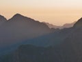 early morning light on top of the Maido viewpoint in Reunion