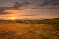 Early morning light in the Tuscany Royalty Free Stock Photo
