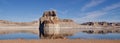 Reflections on Lake Powell, Utah, USA Royalty Free Stock Photo