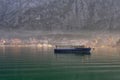 Early morning near Kotor town, Kotor bay, Montenegro, Adriatic sea Royalty Free Stock Photo