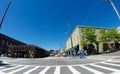 Early morning on North Market Street, Charleston, SC.