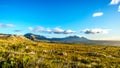 Early morning over the Western Cape with Cape Town and Table Mountain Royalty Free Stock Photo