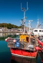 Early morning at Padstow harbour a small fishing port in Cornwall Royalty Free Stock Photo