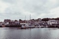 Early morning at Padstow harbour a small fishing port in Cornwall, England Royalty Free Stock Photo