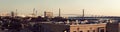 Early morning panorama of Charleston Royalty Free Stock Photo