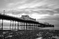 Worthing pier at dawn Royalty Free Stock Photo