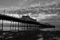 Worthing pier at dawn Royalty Free Stock Photo