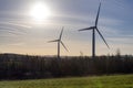Park Springs Wind farm near Grimethorpe Nature Reserve