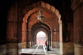 Early morning prayer at Jama Masjid Royalty Free Stock Photo