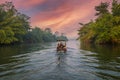 Early Morning at the River Kwai Royalty Free Stock Photo