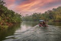 Early Morning at the River Kwai Royalty Free Stock Photo