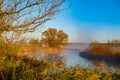 Early morning river sunrise Royalty Free Stock Photo