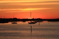 Early Morning Sailing in Sarasota, Florida Royalty Free Stock Photo