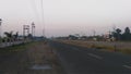 Early morning scene of Indian Highway