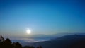 Early Morning Sea of Clouds in Sagada Royalty Free Stock Photo