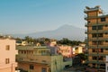 Mount Kilimanjaro seen from Moshi Town, Tanzania