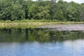 Poconos Lake in the Morning Hours Royalty Free Stock Photo