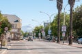 Early morning street scene in Oudtshoorn