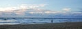 Sunrise Fishing on the beach in hatteras north carolina