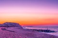 Early morning sunrise at Hengistbury Head in Dorset Royalty Free Stock Photo