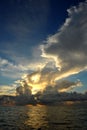 Early morning sunrise over Miami Beach Royalty Free Stock Photo