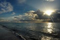 Early morning sunrise over Miami Beach Royalty Free Stock Photo