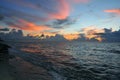 Early morning sunrise over Miami Beach Royalty Free Stock Photo