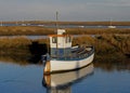 Early Morning, tides out, Harbour scene. Royalty Free Stock Photo