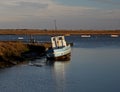 Early Morning, tides out, Harbour scene. Royalty Free Stock Photo