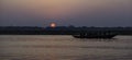 Sunrise Over the River Ganges