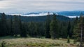 Early morning view from dunraven pass in yellowstone