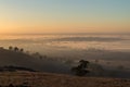 Early morning view from Mount Major at Dookie, Australia