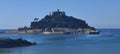 Early morning view of Saint Michael's Mount Marazion Penzance Cornwall Royalty Free Stock Photo