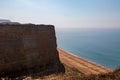 Whale Chine Beach on the Isle of Wight Royalty Free Stock Photo