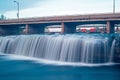 Early Morning Water Blurred View Of Fenelon Falls