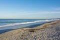 Early morning waves on the ocean