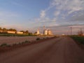 Early morning in west Texas.