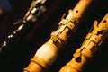 Early Music Historical Instrument - Details of Baroque Oboes