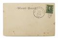Early Postcard Royalty Free Stock Photo