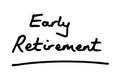 Early Retirement Royalty Free Stock Photo