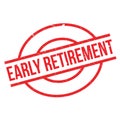 Early Retirement rubber stamp