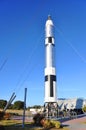 Early Rocket in Kennedy Space Center